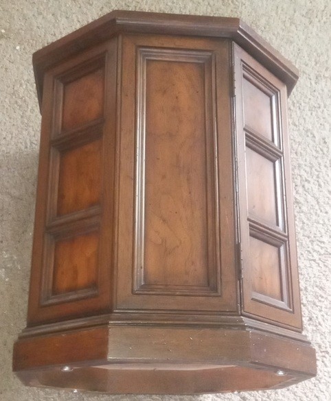 Accent Octagon shaped Table Vintage