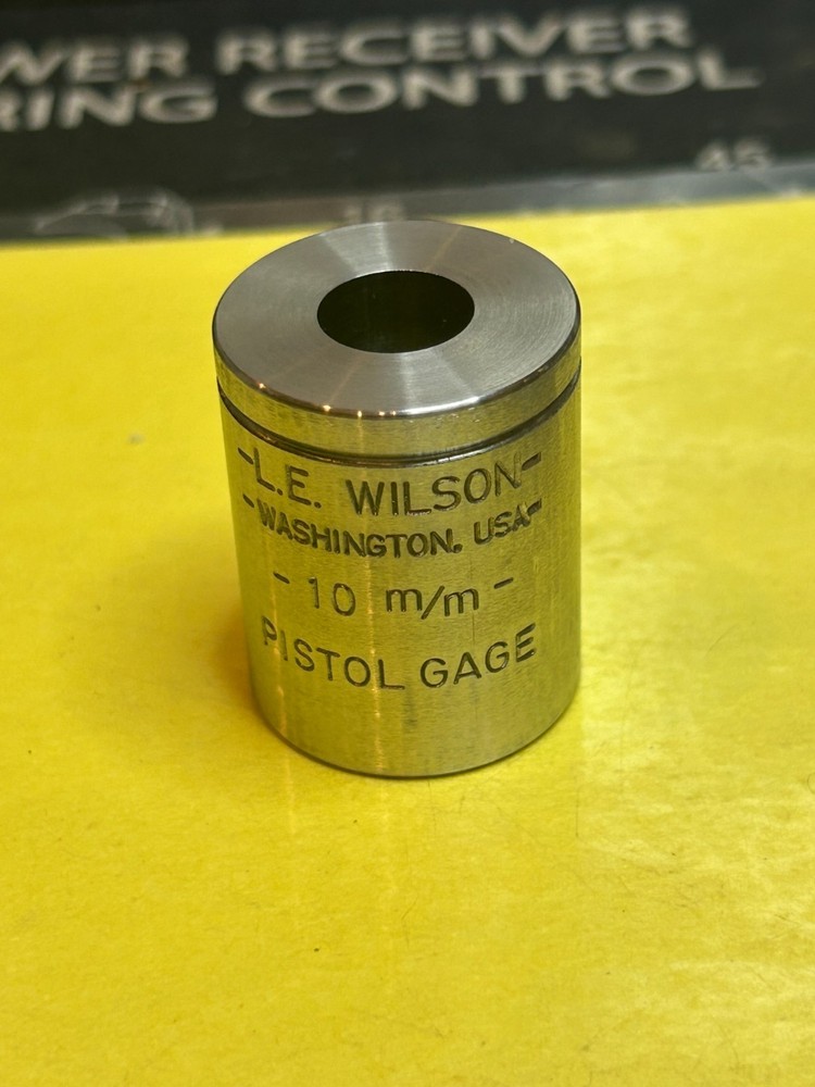 L.E. Wilson 10 MM Pistol Max Gage