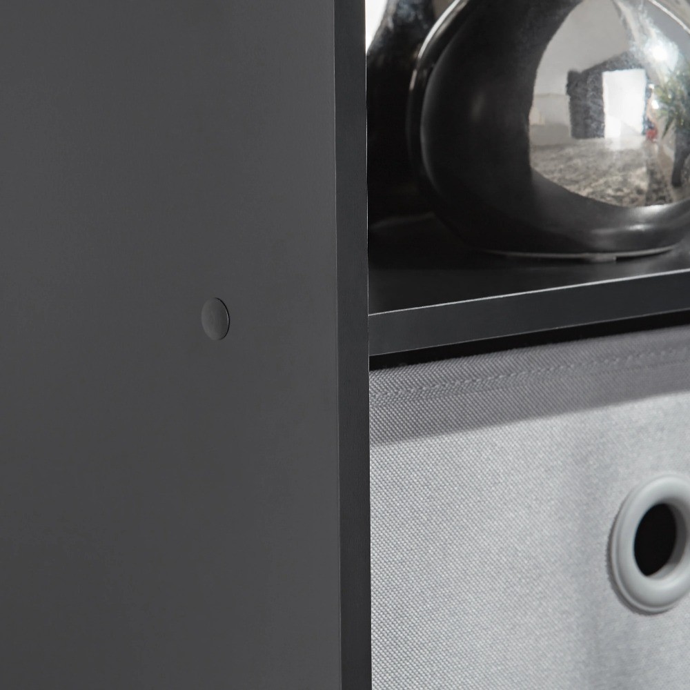 3 Cube Storage Organizer, Black