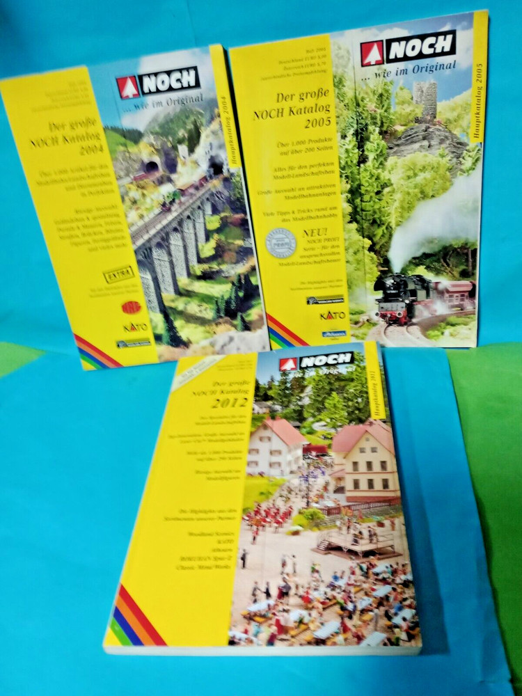 NOCH CATALOG 2004-2005-2012 X Plastics HO TRAINS