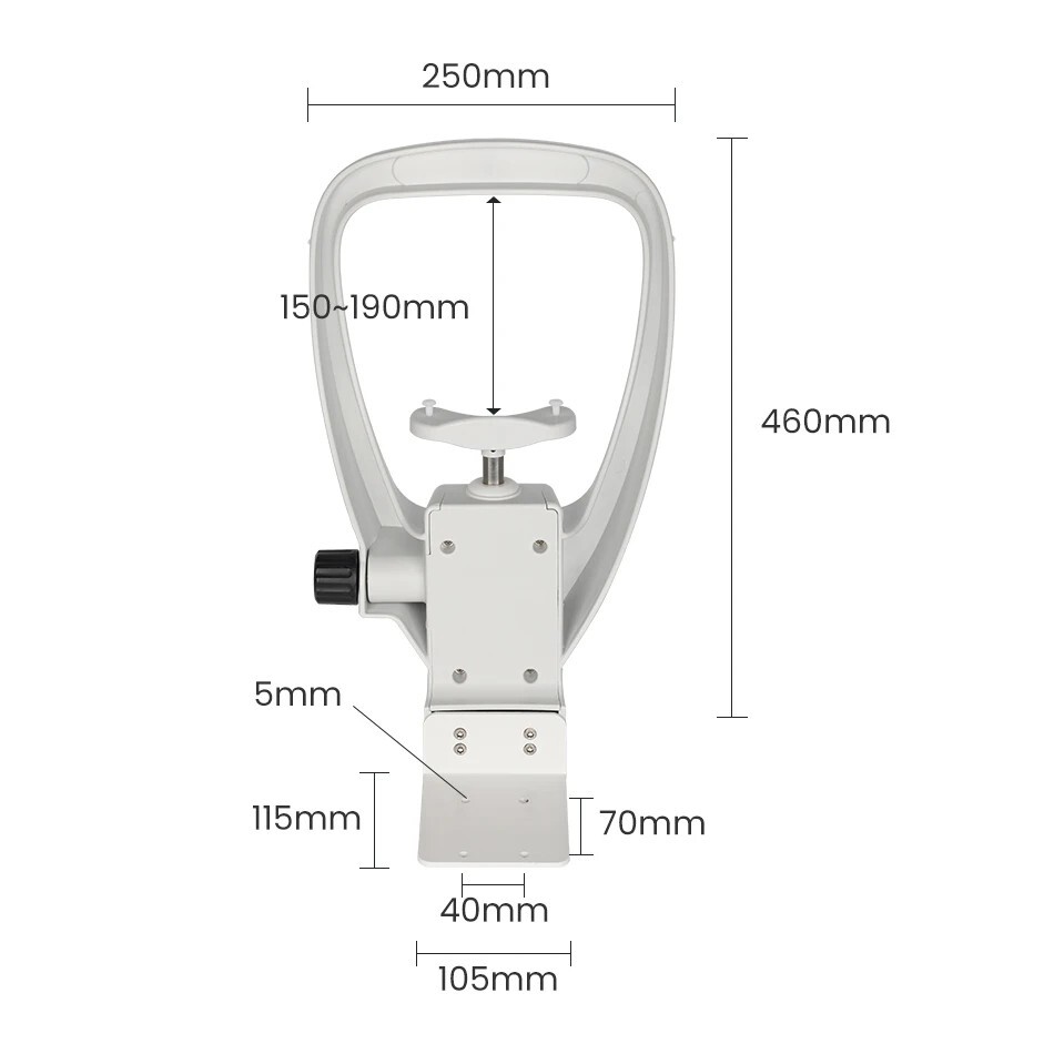 Optometry accessories Ophthalmic autorefractor bracket
