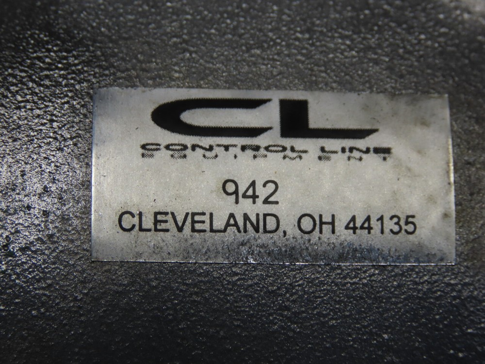 Control Line Model 942 4" Bore 2" Stroke Single Acting Clamping Cylinder