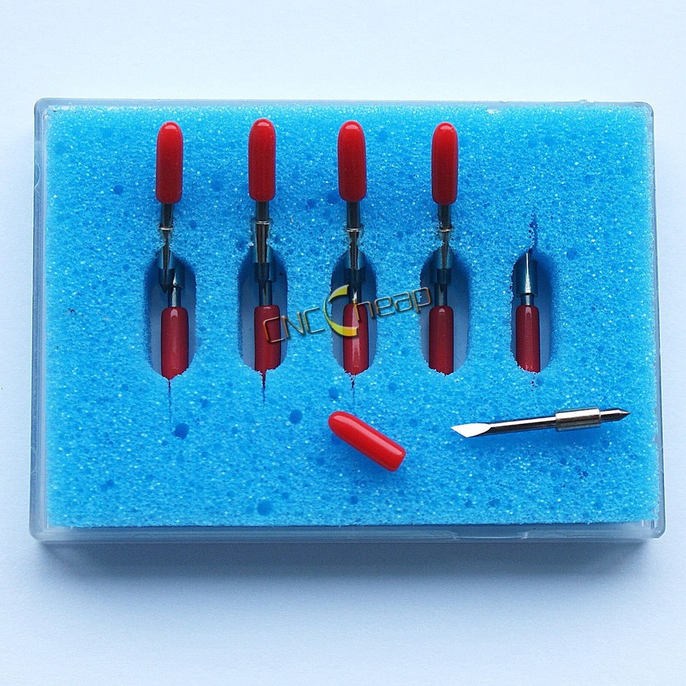 5PCS 45° Blades Fit for Graphtec CB15 Vinyl Cutter Cutting Plotter