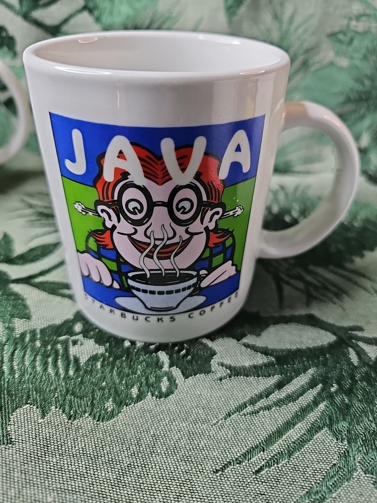 Retro Vintage Starbucks Mugs Across the Globe Guatemala Sumatra Ethiopia Java