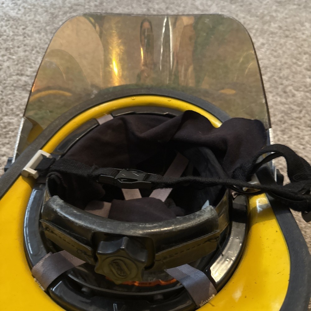 Bullard Fire Dome AX Series Yellow Firefighter Hat