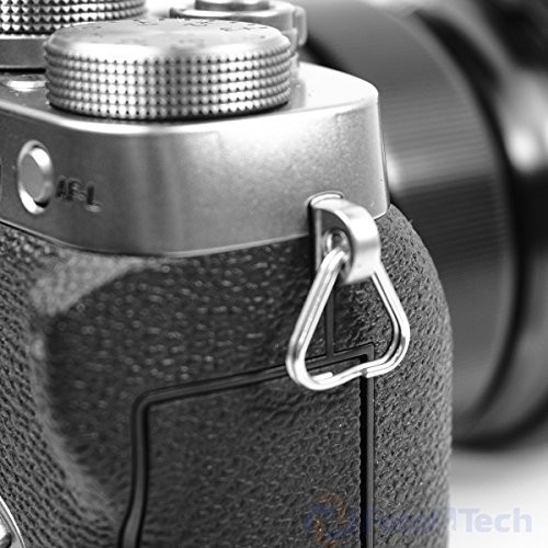 4 Pieces Lug Ring Camera Strap, Triangle Split Ring Hook, Compatible with