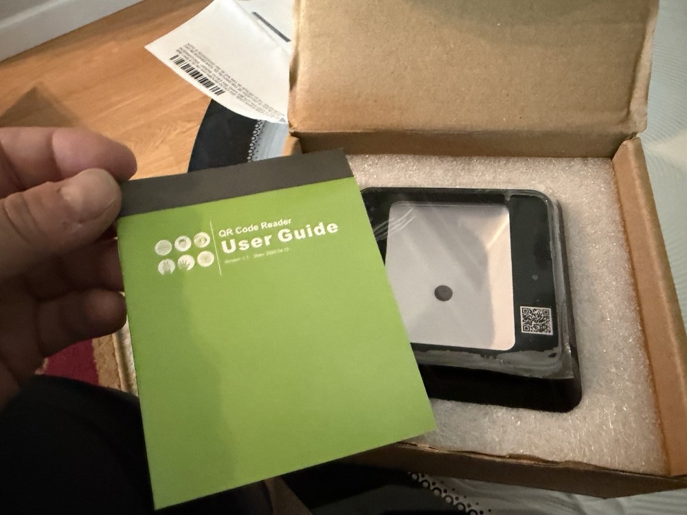 ZKTeco QR500 QR Code Barcode Reader 13.56MHz RFID Wiegand RS485 USB