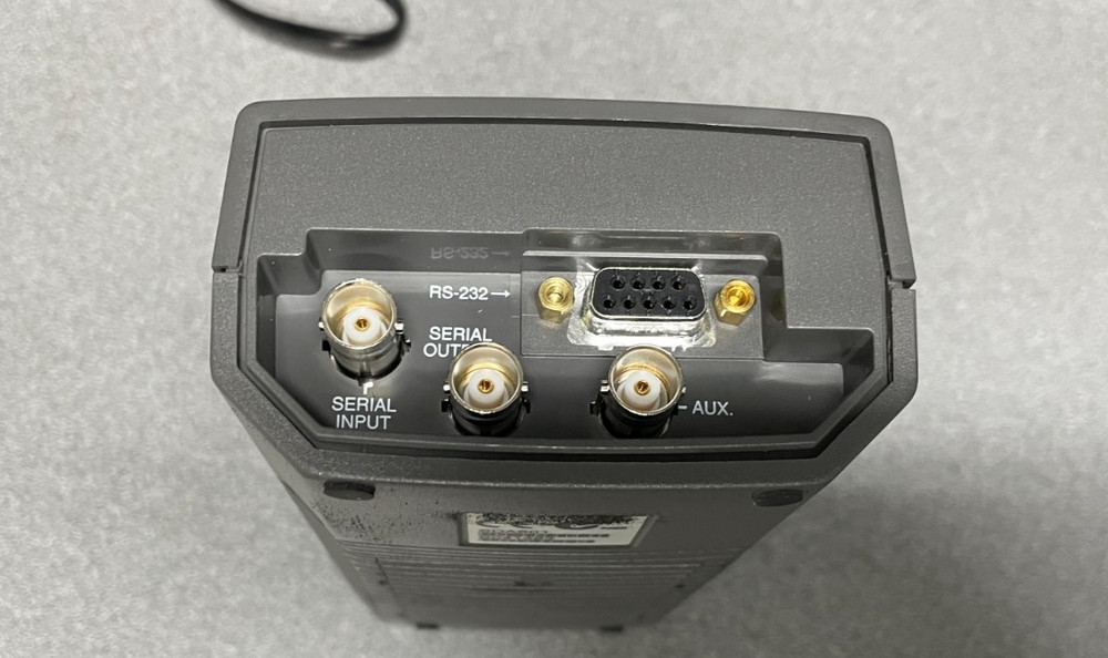 TEKTRONIX SDA 601 SERIAL DIGITAL ANALYZER ,Case and Power Cord