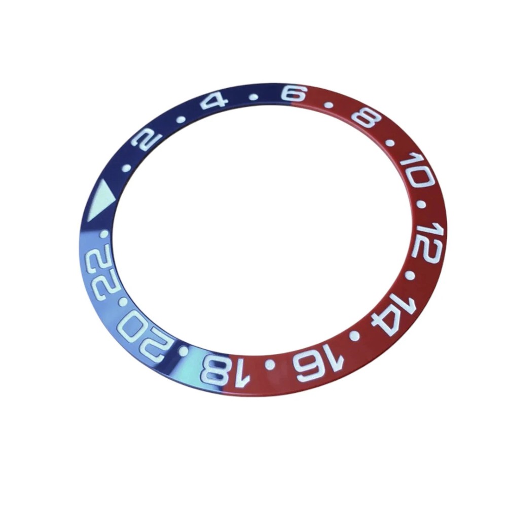 MK3 Blue Red All Ceramic Bezel Insert for Rolԑx GMT Master II 12б710/11б710