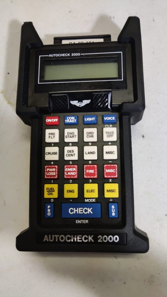 Autocheck 2000 Machine (aircraft Diagnostic Machine)