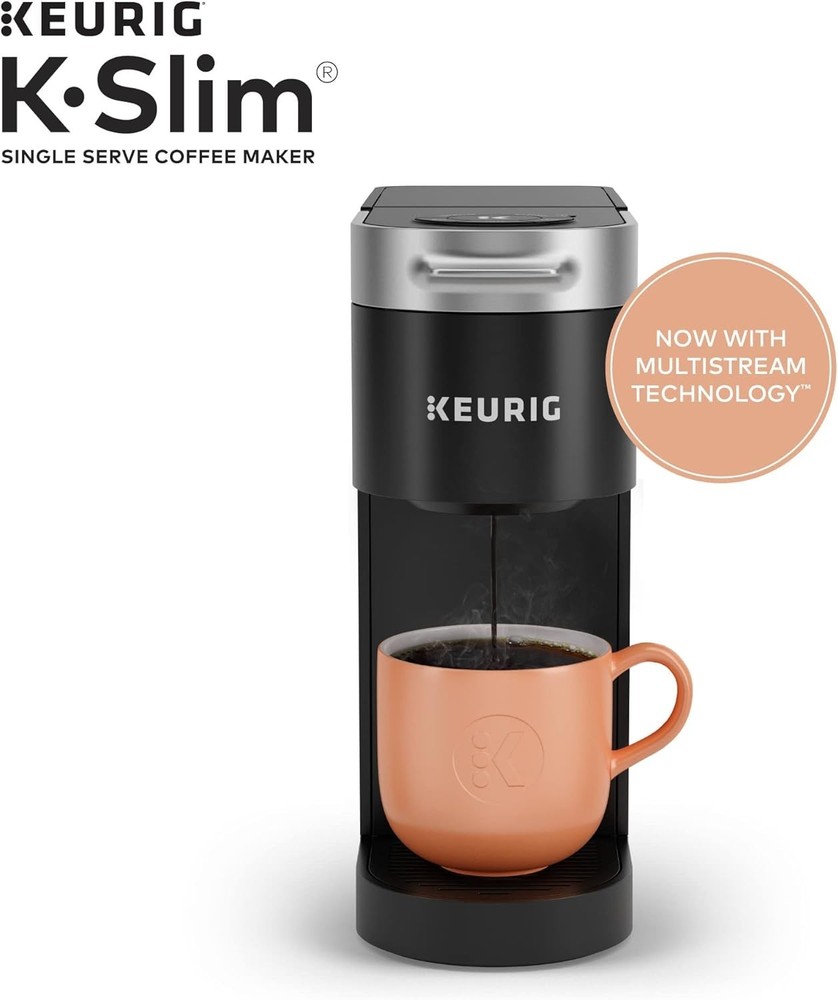 Slim K-Slim Single Serve Coffee Maker, Multistream Tech