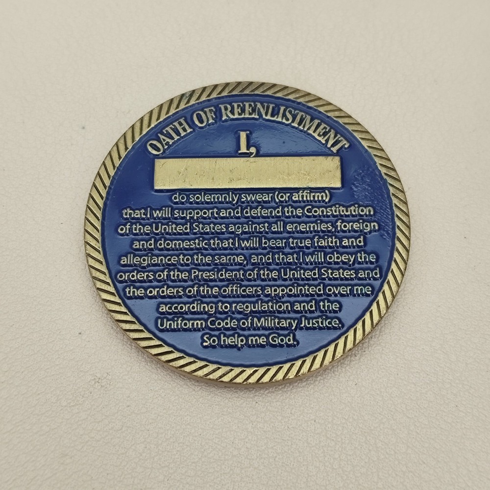 US Naval Support Activity Bahrain Challenge Coin