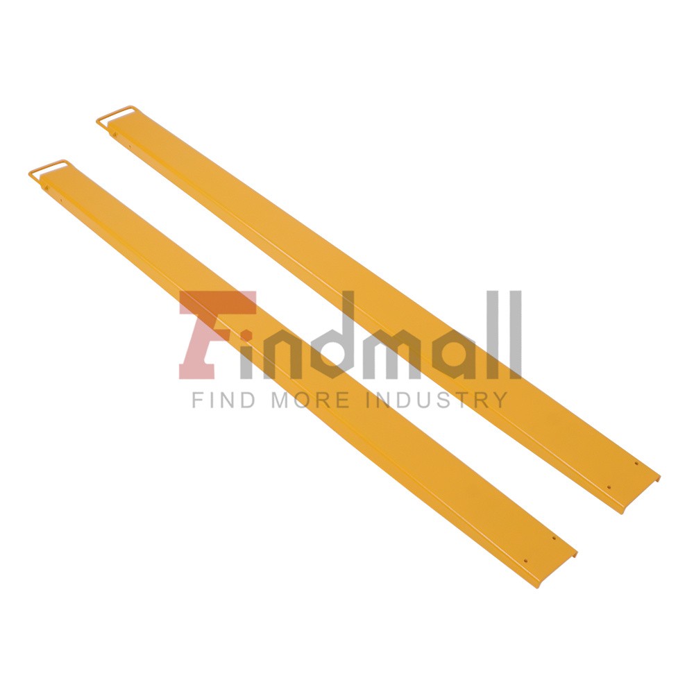 Forklift Extensions 84''*4.5" Heavy Duty Steel Pallet Fork Extensions