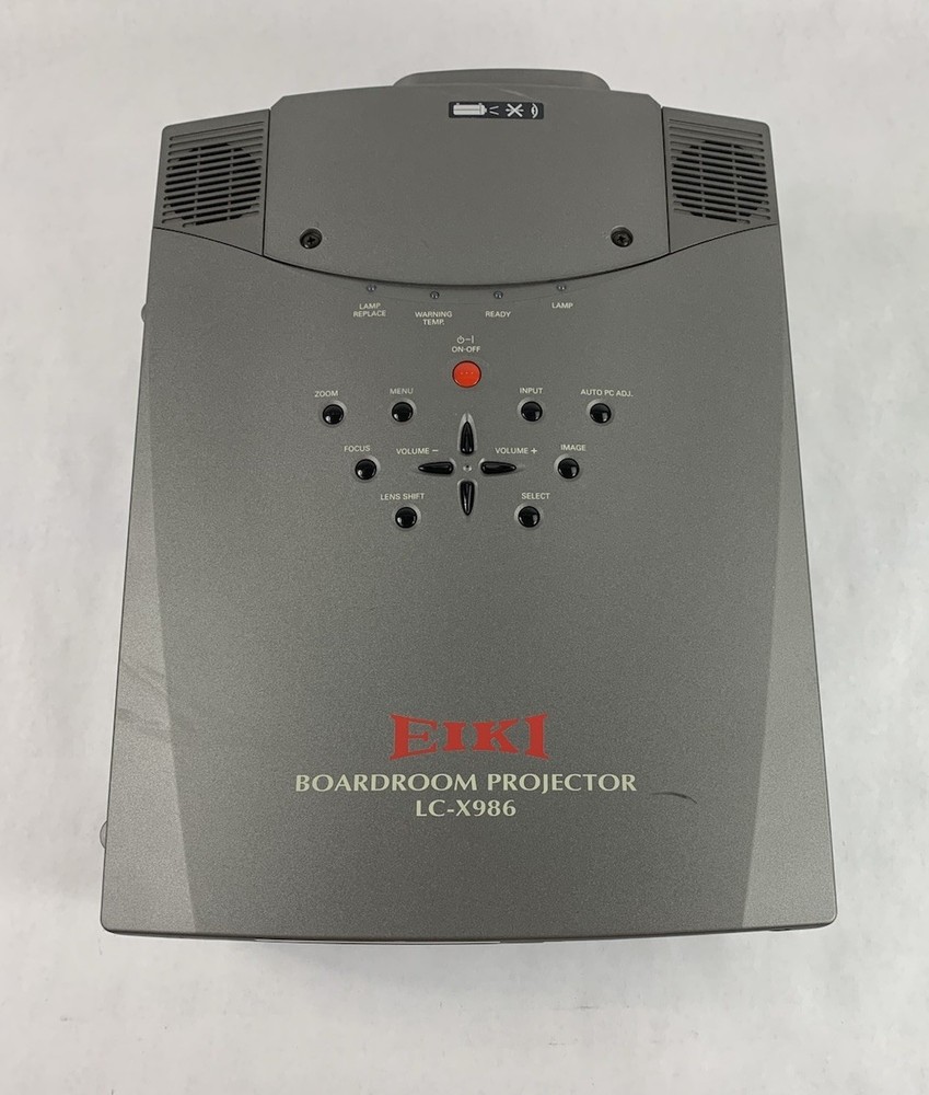 EIKI LC-X986 LCD Projector - Tested