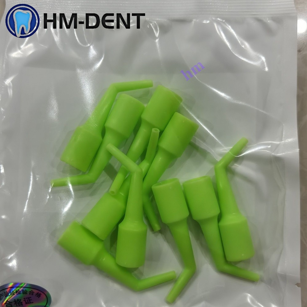 10x Dental Saliva Ejector Adapter Autoclavable Suction Tip Conversion Head Straw