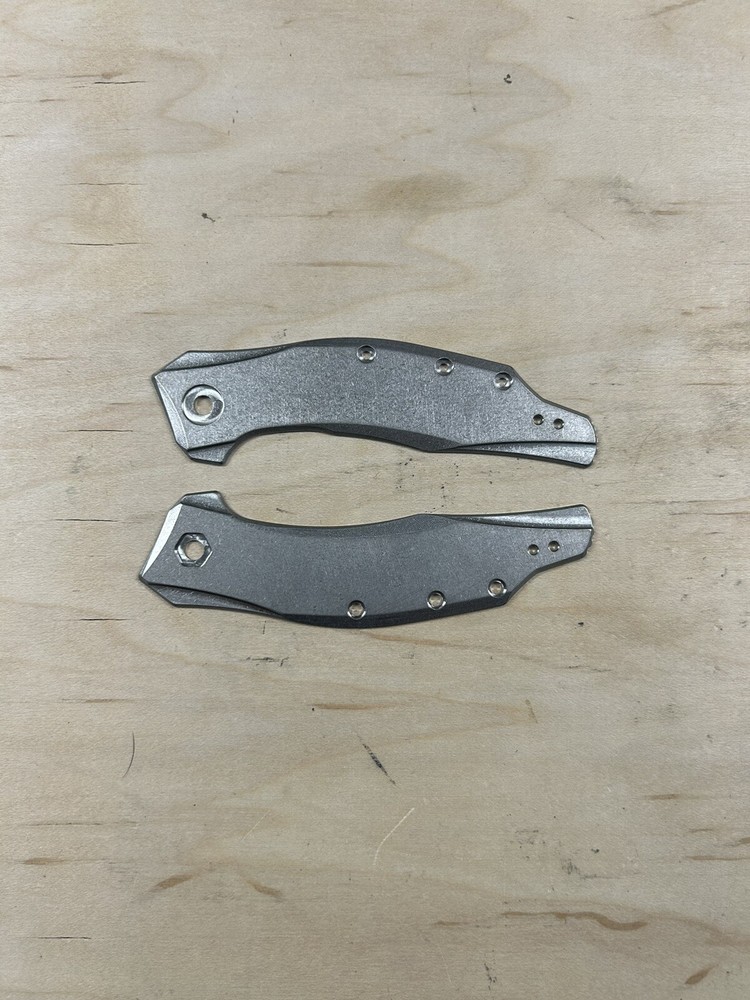 Scikio Custom Zero Tolerance 0357 Titanium Handle Scales