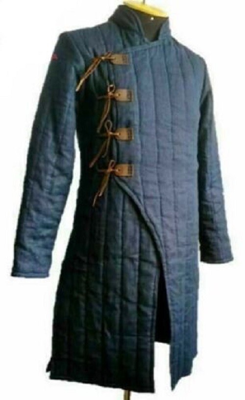 Medieval thick padded Gambeson Costume