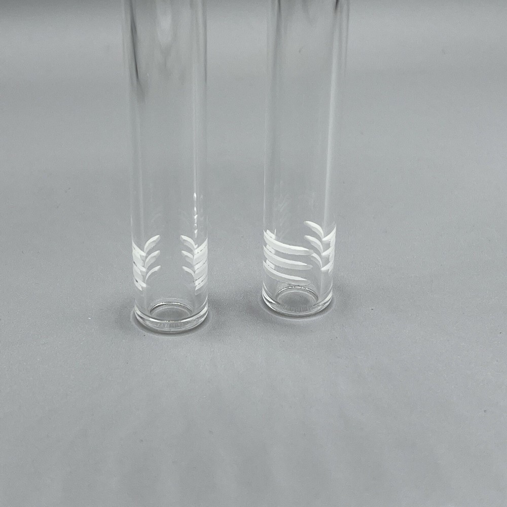 3.5" Downstem 14mm Water Pipe Glass Hookah Tobacco Downstem Diffuser - 2 PACK