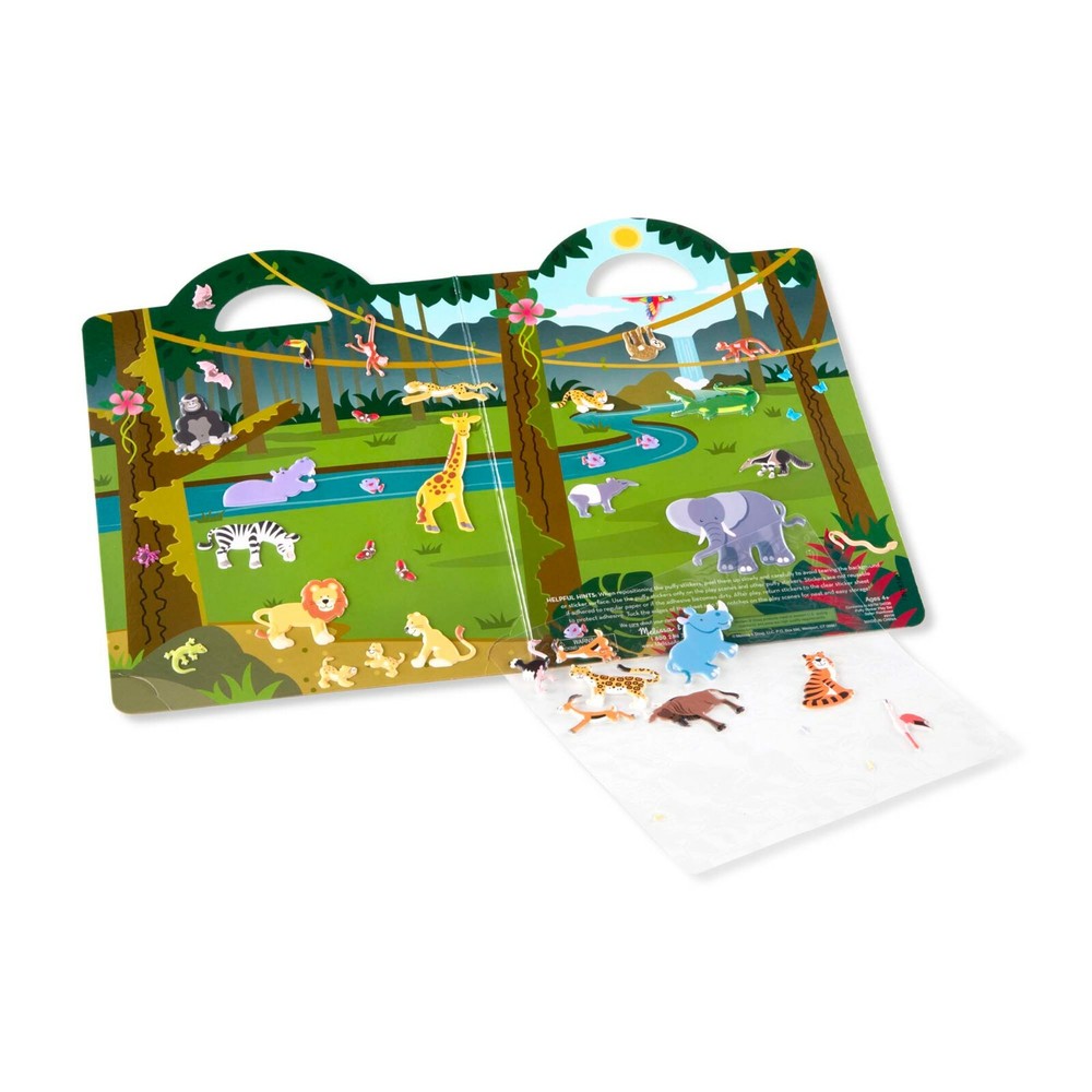 Melissa & Doug - Safari Puffy Sticker Play Set