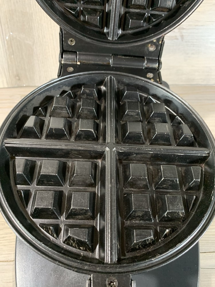 Waring Pro Professional Waffle Maker Model WWM400 Rotating Tested & Working