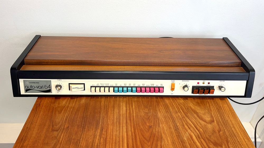 Vintage 1970s Hammond Auto-Vari 64 Analog Drum Machine – Fully Working!