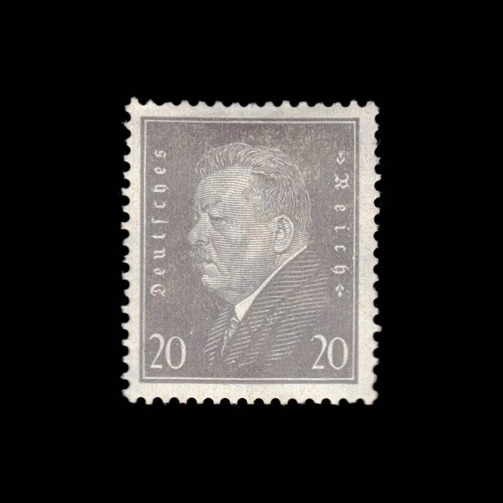 Germany, Scott 376, Pres. Ebert, 1928, MH, 113562