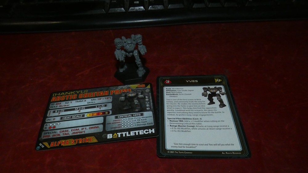 Battletech: Hankyu / Arctic Cheetah Mech