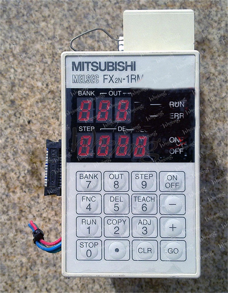 Used Mitsubishi PLC Keypad Programmer FX2N-1RM Tested
