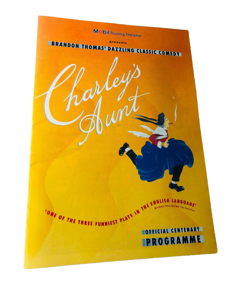 Theatre Programme Charleys Aunt Vintage ra