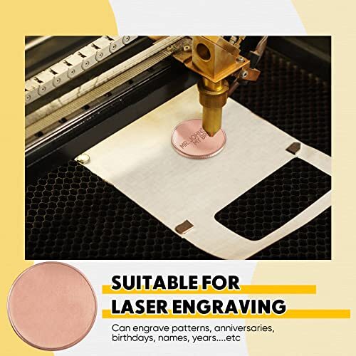 10 Pieces Blank Brass Challenge Coin Threaded Edged 40 mm with Acrylic