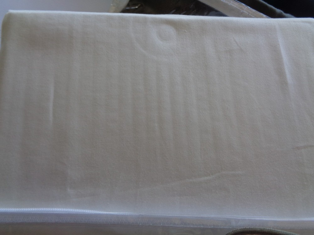2 West Elm Solid Sateen King shams ivory  New wo tag