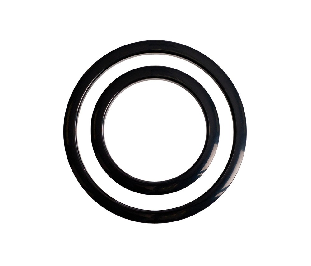 Gibraltar Port Hole Protector Black 6 in.