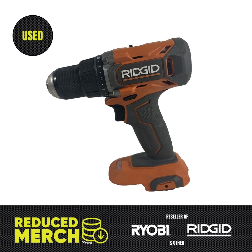 r860010 ridgid 1/2 In Drill Bare Tool Only Ba-15