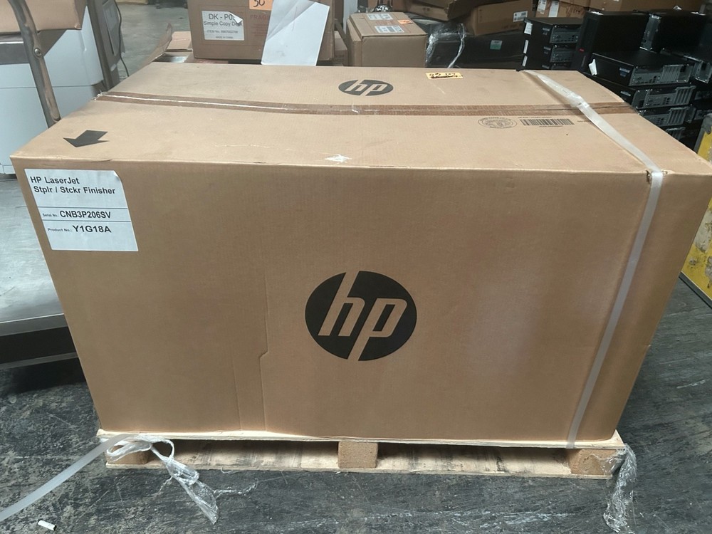 HP Y1G18A External stapler/stacker Finisher E77822dn, E77822z, E77825dn, E77825z