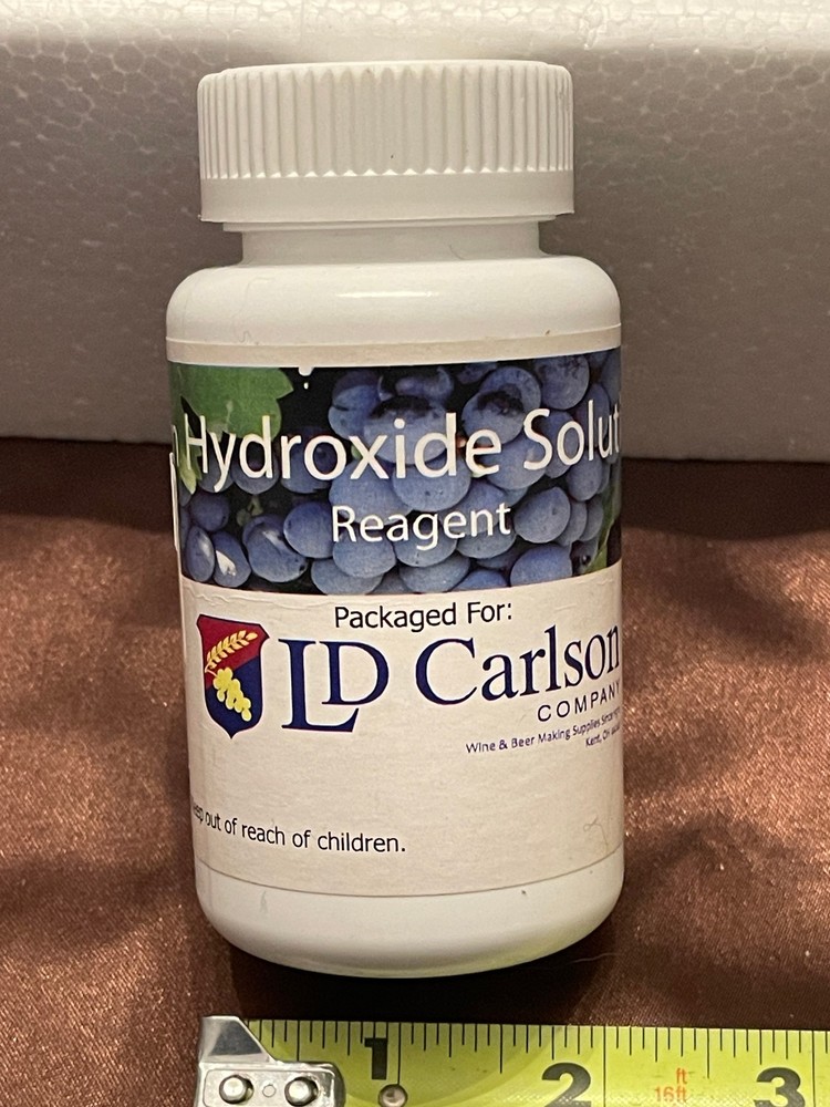 Sodium Hydroxide Solution Reagent 0.2N 4oz (Not for Food or Drug Use)