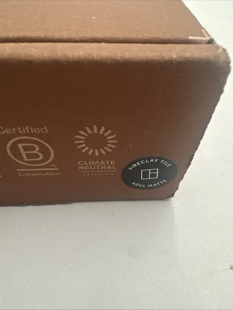 Fireclay Tile Azule Matte (READ!!!!!) 24 Pieces