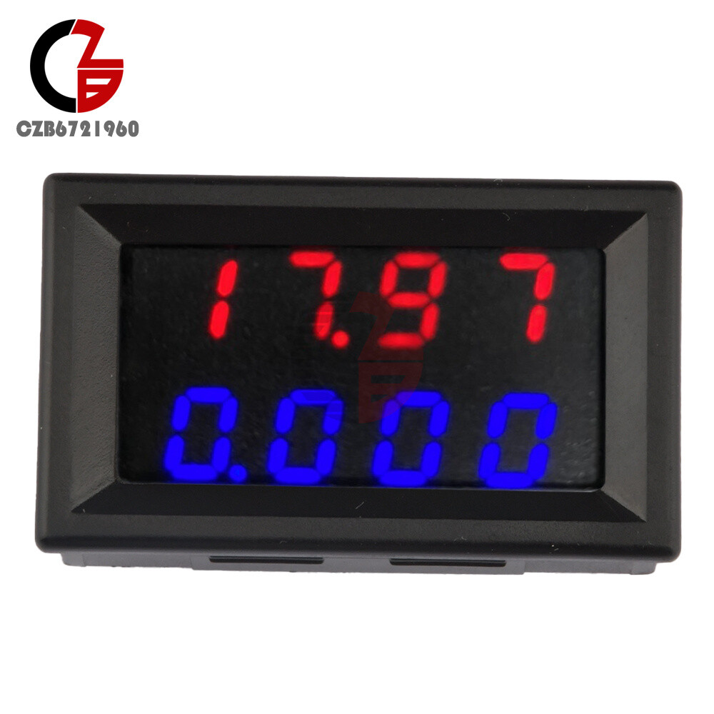DC0-500V 0-10A 4 Bit Voltmeter Voltage And Current Adjustable Voltage Meter