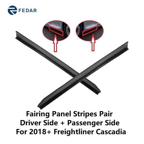 Panel Stripe Long Fit 2018+ Freightliner Cascadia Left & Right Sides 54" Long