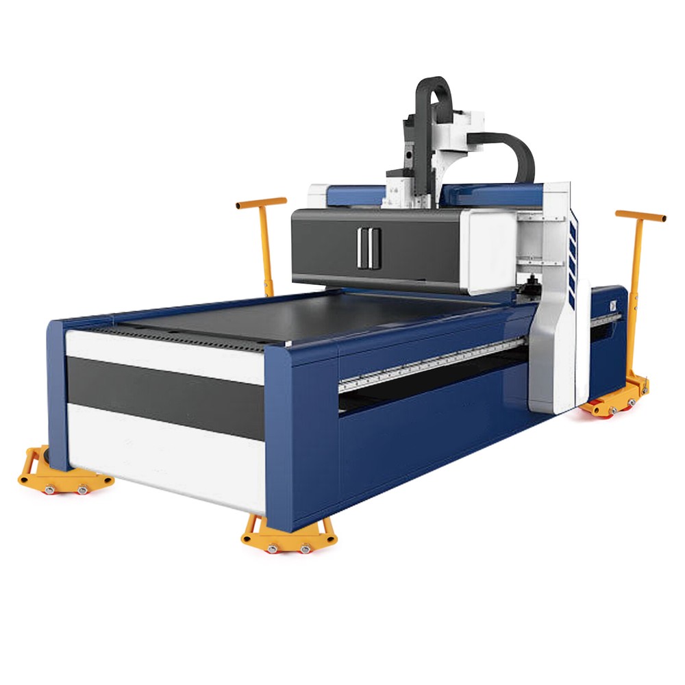 Machinery Mover Cargo Trolley W/ 360° Rotation Cap 13200lbs 6T 4 Rollers Machine