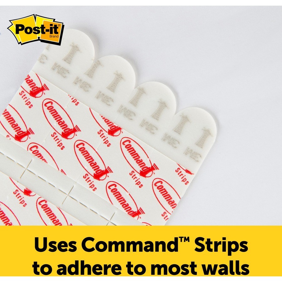 3M MMM566 Post-it Wall Pad 20 Sheets 20"x23" White 2/Pack