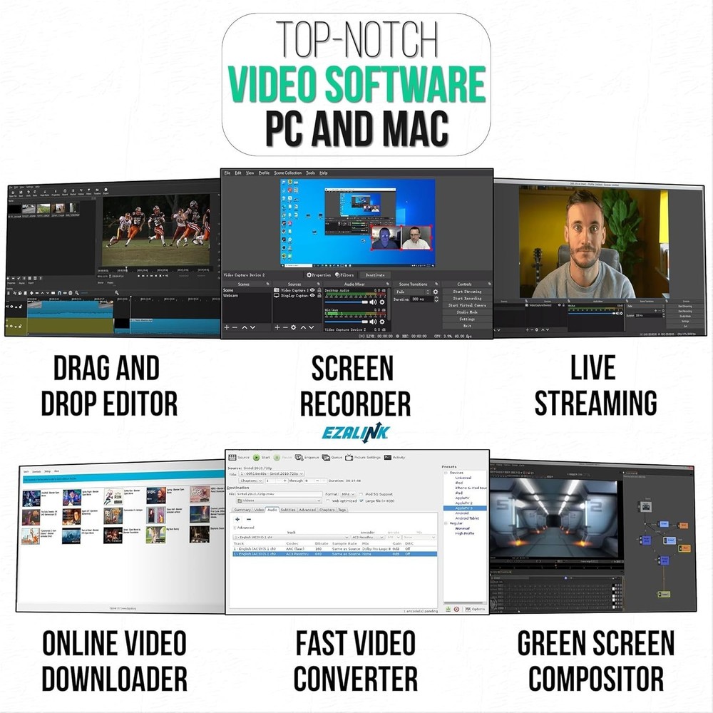 Video Editing Software Pack | Editor, YouTube Down