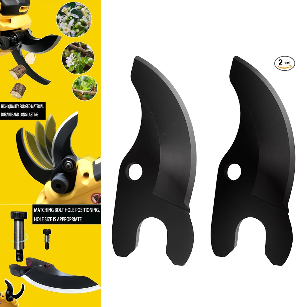 2PCS Replacement Pruner trimmer blade For Dewalt 20V Trimming Pruning Shears