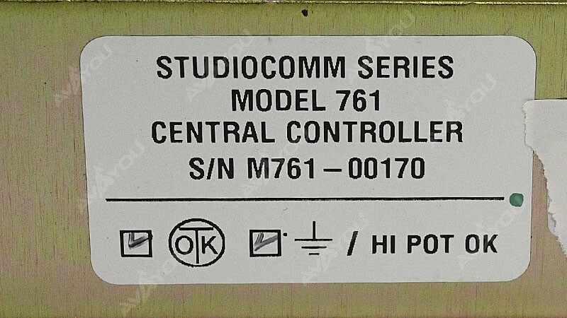Studio Technologies 761 Central Controller & 771 Control Console 5.1 Surround