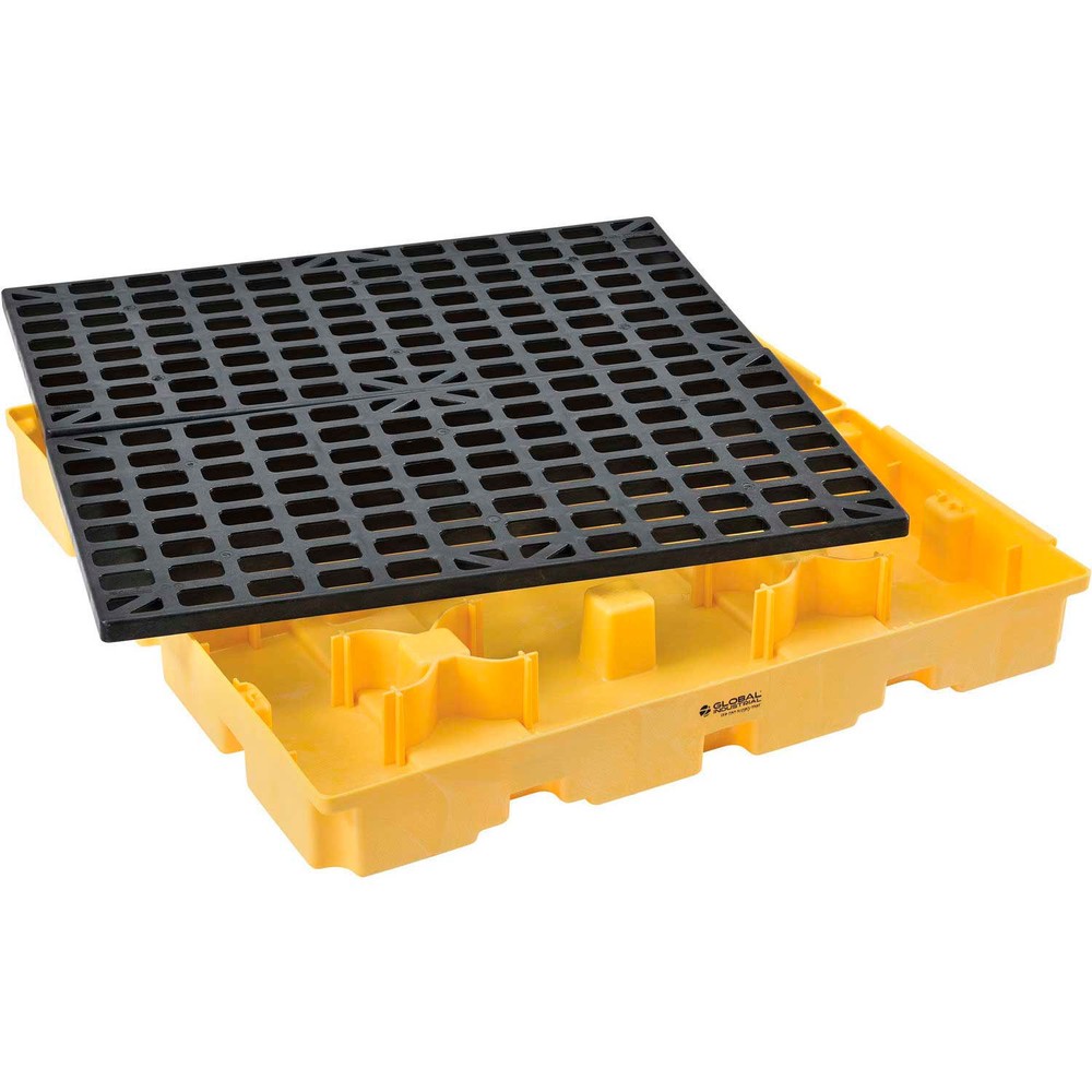 Global Industrial Spill Containment Platform 4 Drum Capacity