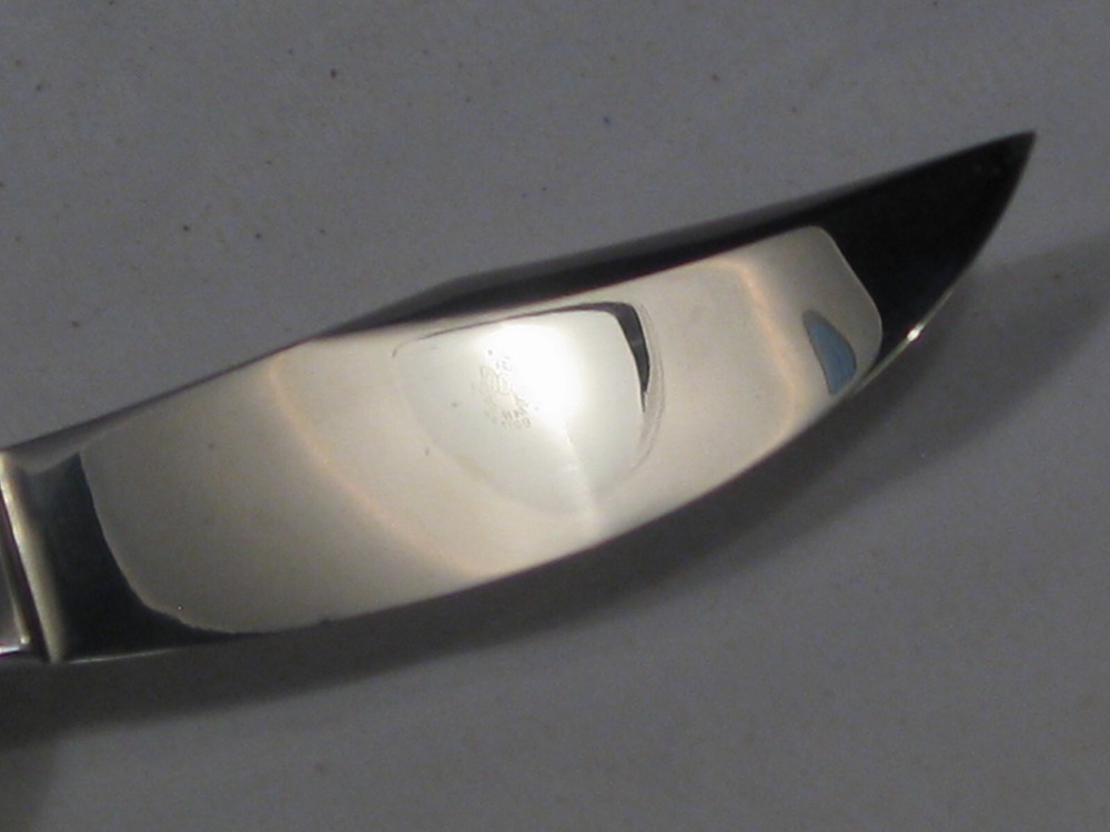Custom Handmade Fixed Blade Knife w/ SCHRADE Sheath. #40