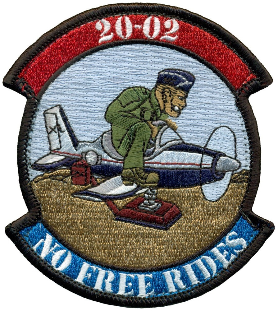 USAF VANCE SPECIALIZED UNDERGRADUATE PILOT TRAINING CLASS 2020-02 PATCH