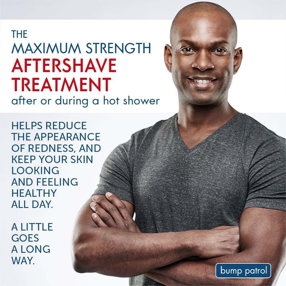 Bump Patrol Maximum Strength Aftershave Formula - After Shave 2oz, Single