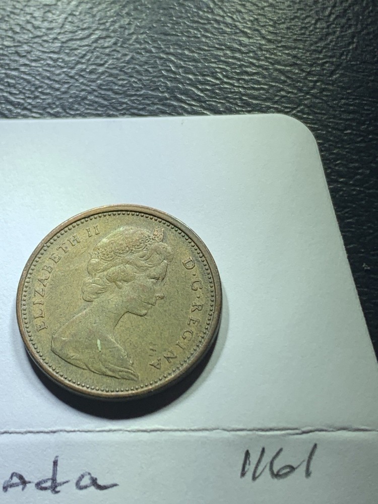 Canada 1 Cent 1965 VF (1161)