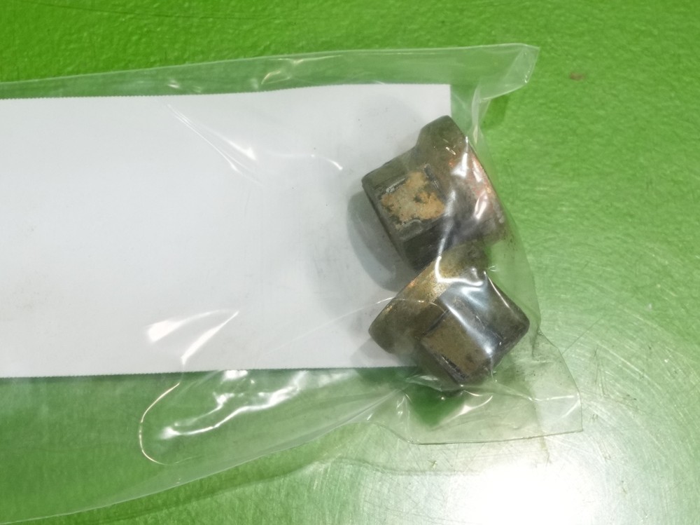 92-95 Civic OEM driver left engine motor mount - bracket nuts SET