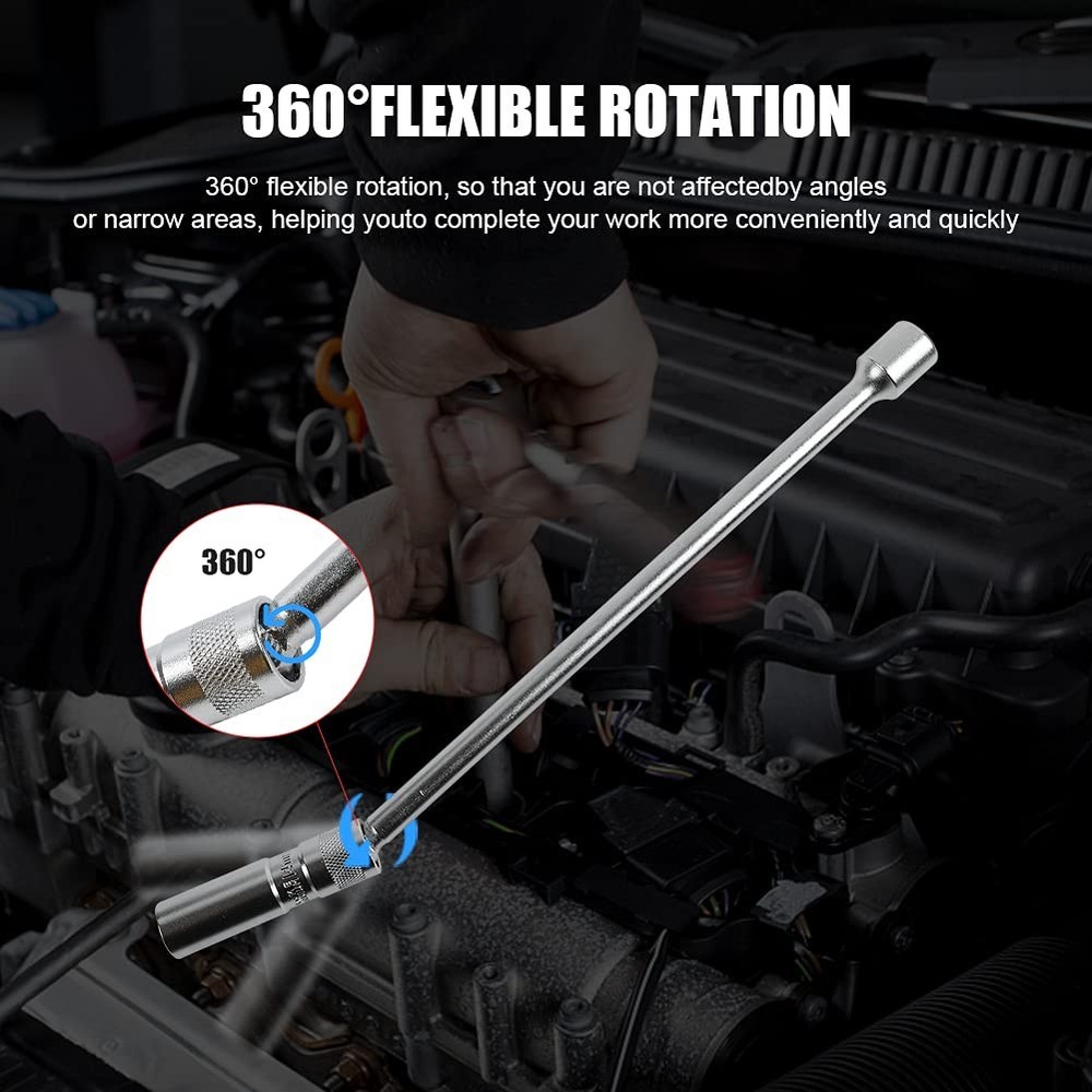 CMTOOL 14mm Spark Plug Socket Magnetic Thin Wall 14 mm 14MM